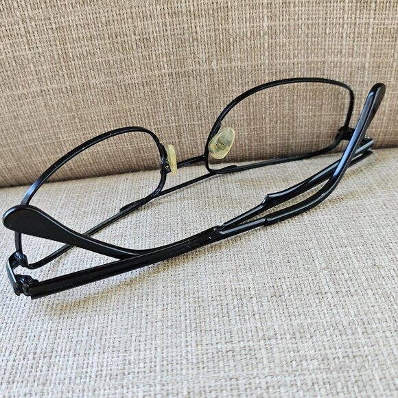 Kirkland Signature Men Eyeglasses Frame Columbia Black Matte Glasses Made Italy - Picture 7 of 13